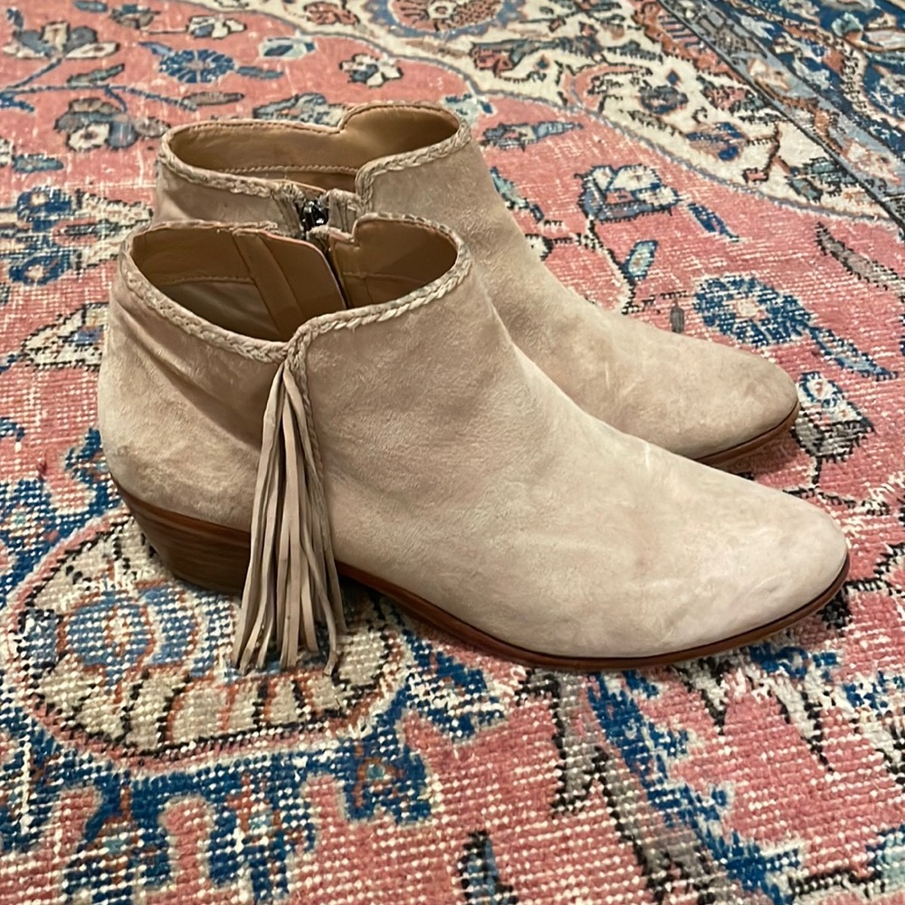Sam Edelman Fringe Booties